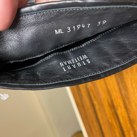 Stuart Weitzman Black Leather Boots - Picture 4 of 7